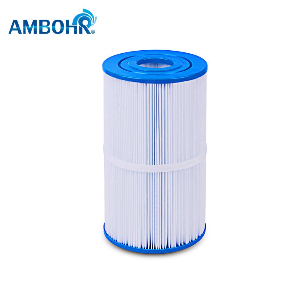 AMBOHR 7x4.5 Inch PP Pleated Sediment Water Filter Cartridge All-in-one Filter 6 Piece Pack