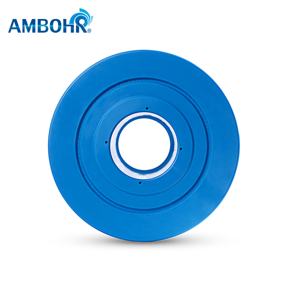 AMBOHR 7x4.5 Inch PP Pleated Sediment Water Filter Cartridge All-in-one Filter 6 Piece Pack