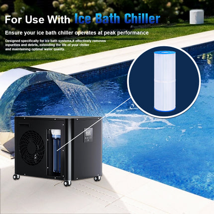AMBOHR Chiller Filter 10 x 2.5 inches