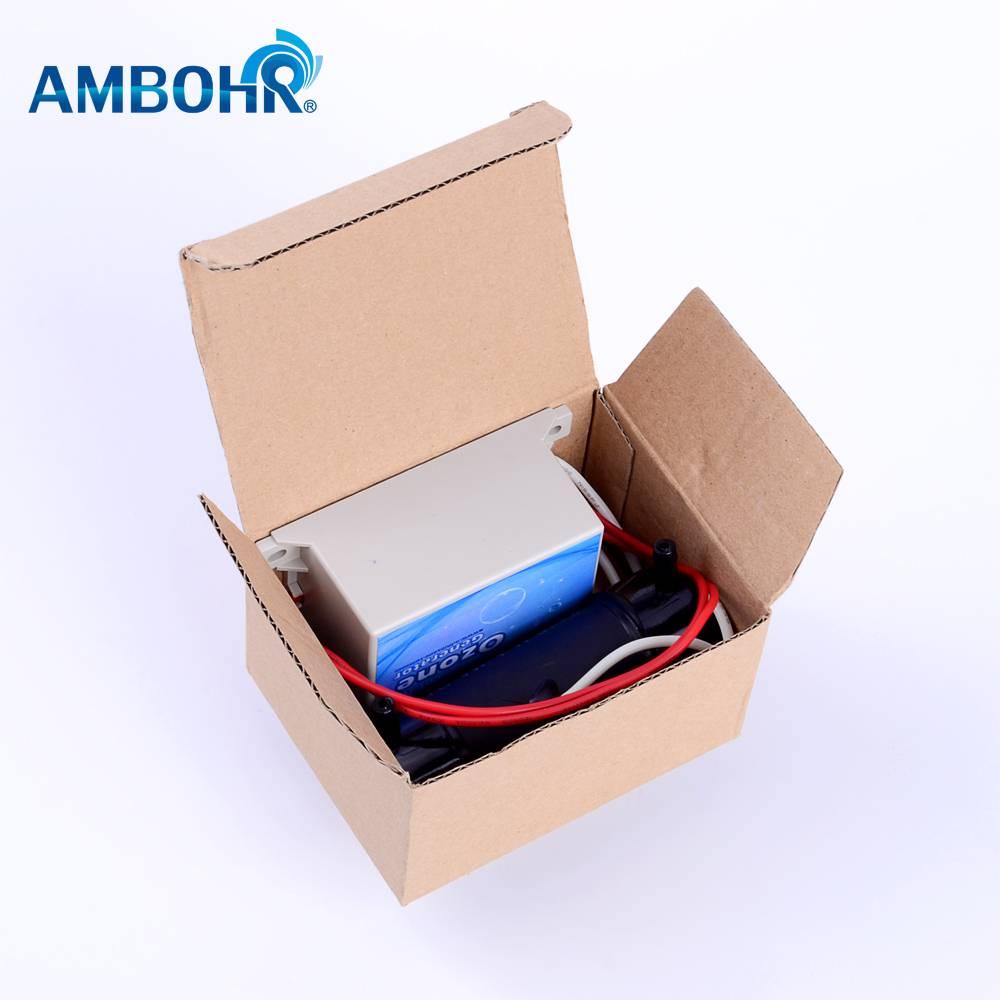 AMBOHR CDT-700 12V-240V AC Mini Ozone Generator Module Cell/300mg Ceramic Tube Air Cooling for Water Treatment - Ambohr