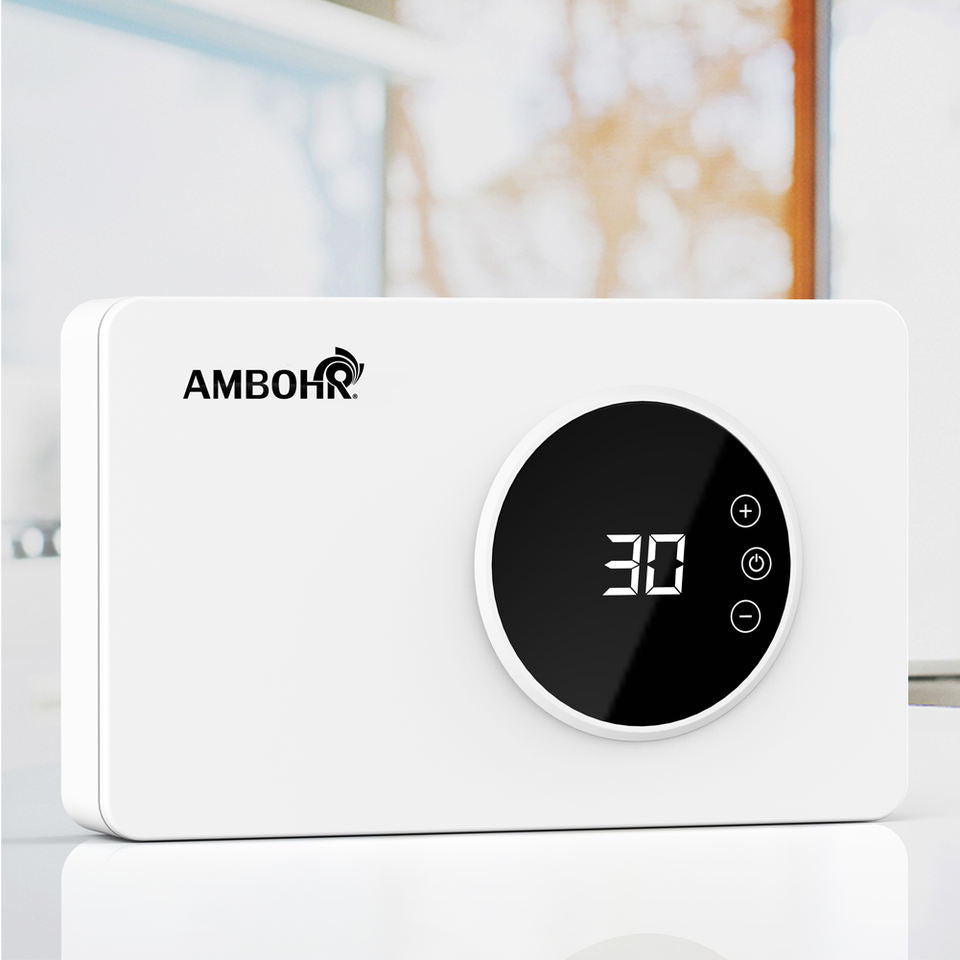 AMBOHR Portable Home Ozone Generator Air Purifier Sterilizer, 400mg/h Multipurpose Ozone Machine for Water, Food - Ambohr