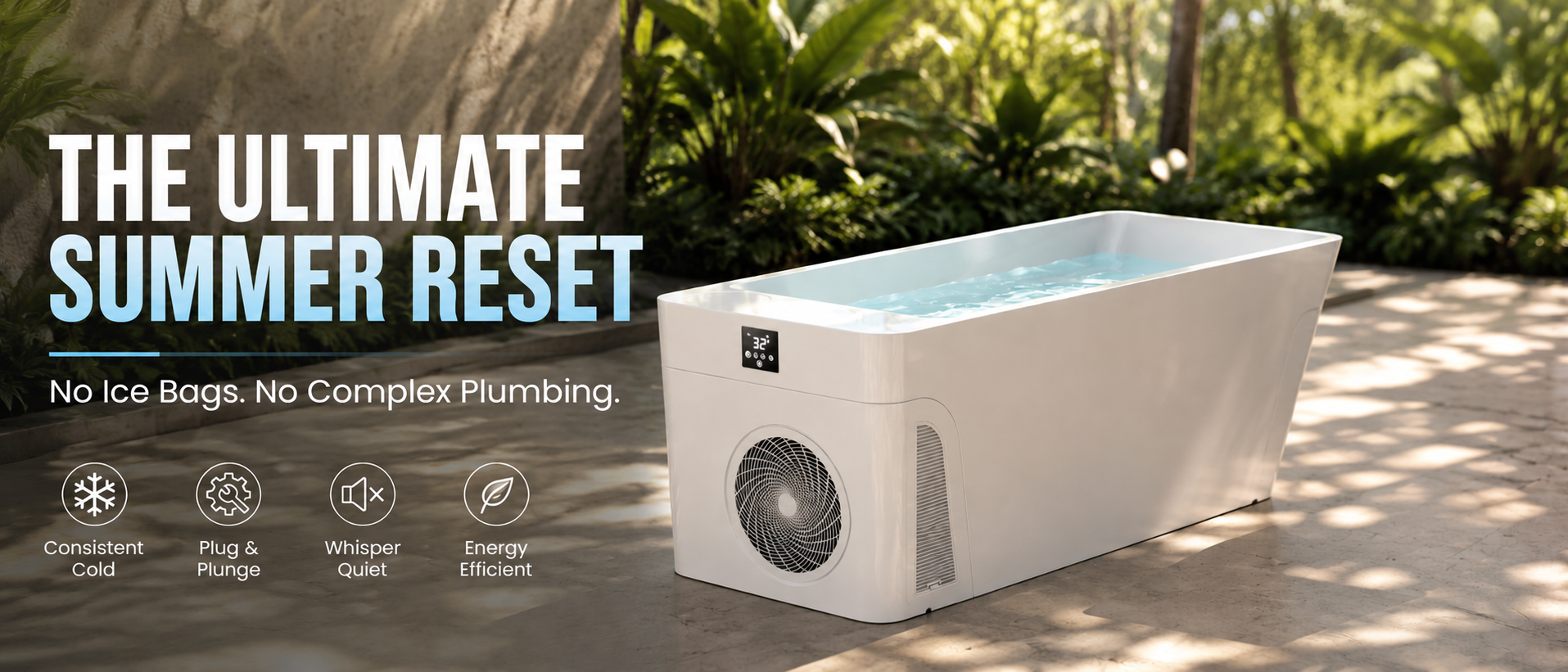 Beat the Summer Scorch: Why a Cold Plunge Chiller is 10x Cheaper Than Buying Ice Bags