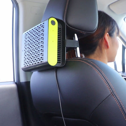 3-in-1 HEPA ﬁlter + Activated carbon Portable Car Home Air Purifier ACP-501 for Removing Odors and Smoke
