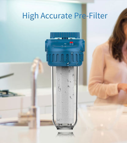 AMBOHR AF-P10 prefilter self cleaning filters for sediment whole house water purifier