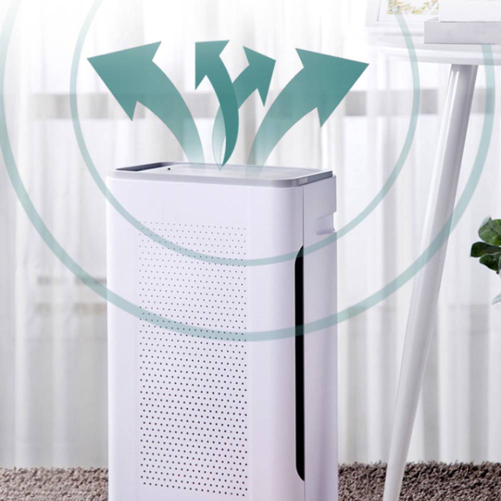 AMBOHR Home Hepa Filter Smoke Cleaner Room Air Purifier