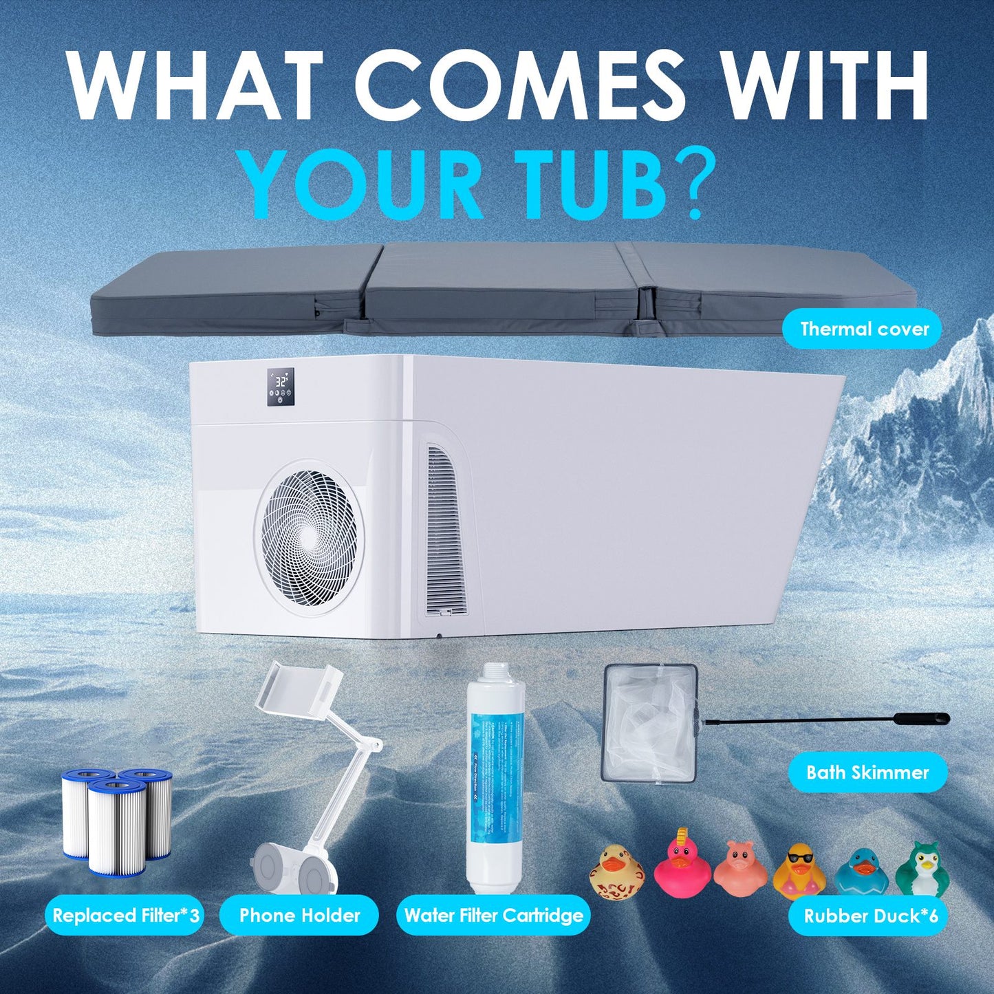 AMBOHR Cold Plunge Fiber Core All-in & All in Power