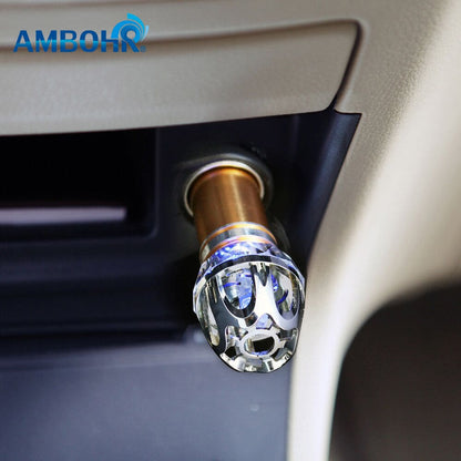 AMBOHR 12V Car portable Electrical Ionizer Car Air Purifiers 3Pcs