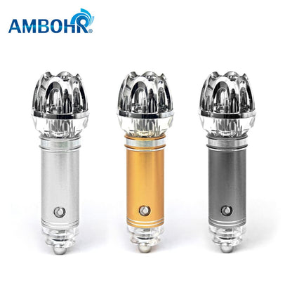 AMBOHR 12V Car portable Electrical Ionizer Car Air Purifiers 3Pcs