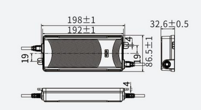 AMBOHR Water pump Adapter Compatible with WP-DC80 water pump, 220V.
