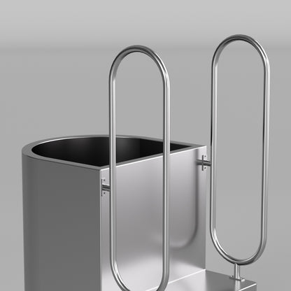 AMBOHR Stainless steel bath tub