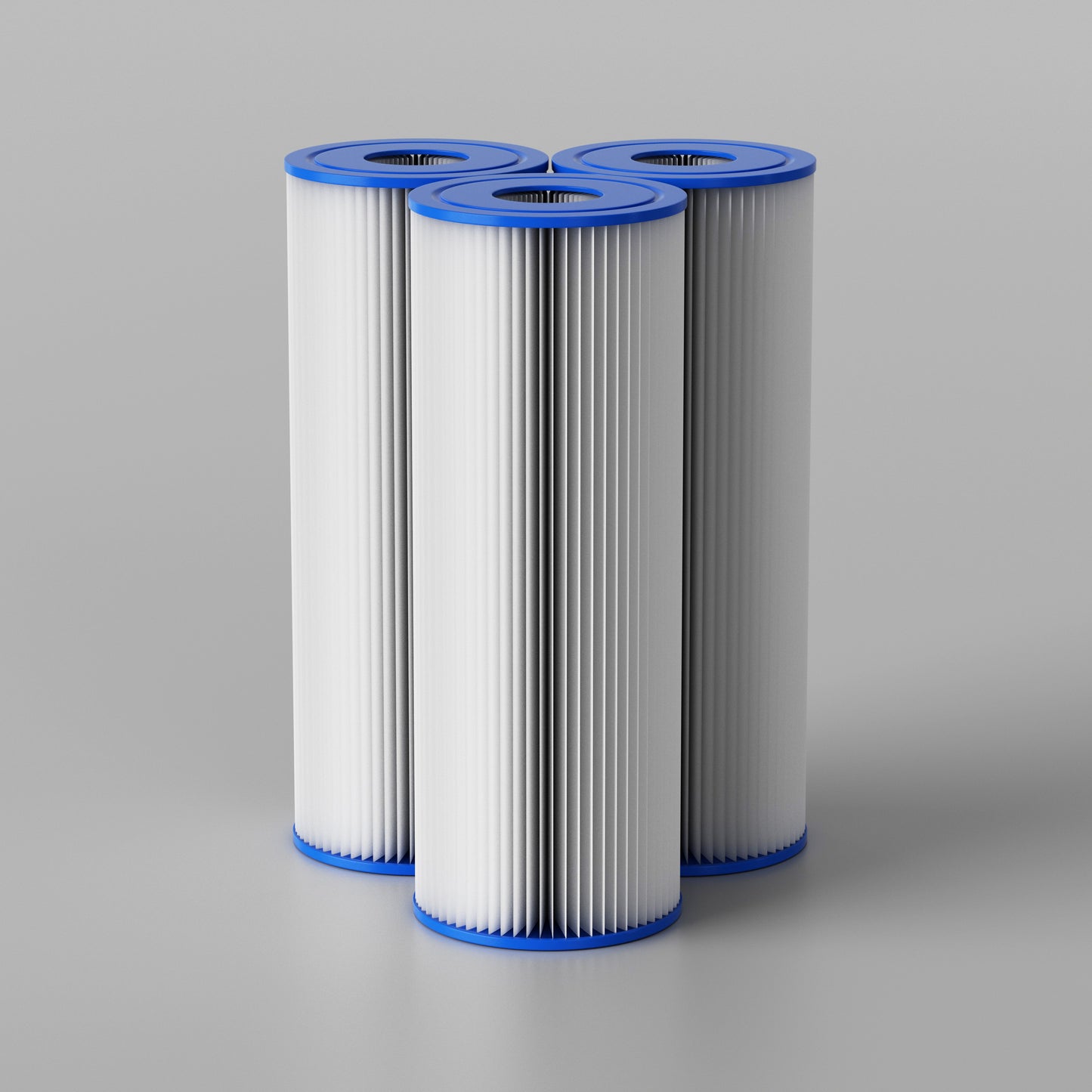 AMBOHR 7*2.7 Inch PP Pleated Sediment Water Filter Cartridge for Mini Chiller 6 piece pack