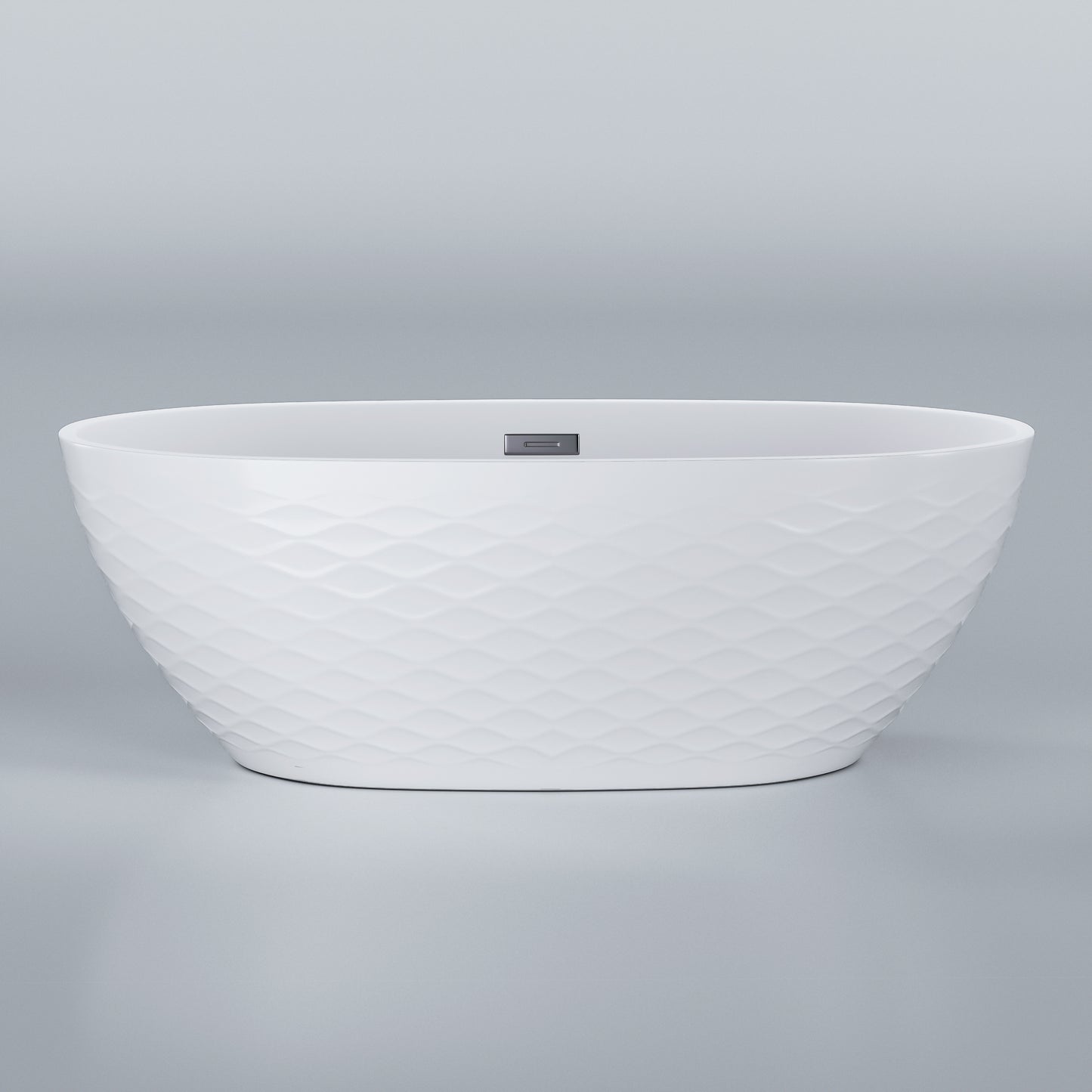 AMBOHR Indoor Bathroom Bath Tub Smart Free Standing Soaking Bathtub