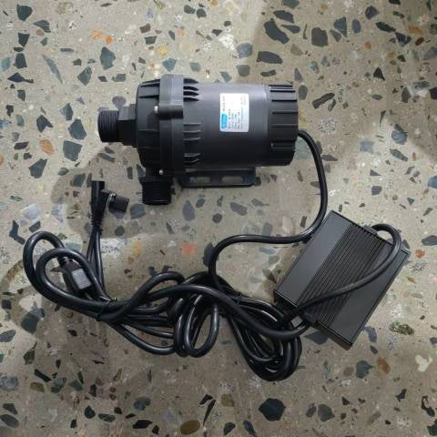 AMBOHR WP-DC60A/WP-DC60G Mini Submersible Water Pump DC 12/24 V mini dc motor water pump 950 for Cold Plunge 1/2HP 1HP chiller bathtub conversion