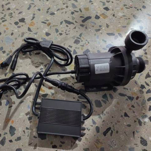 AMBOHR WP-DC60A/WP-DC60G Mini Submersible Water Pump DC 12/24 V mini dc motor water pump 950 for Cold Plunge 1/2HP 1HP chiller bathtub conversion