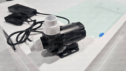 AMBOHR WP-DC80F 12V/24V Water Pump for Pet Water Fountain and Water Cooling  for Cold Plunge 1/2HP 1HP chiller bathtub conversion