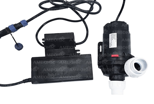 AMBOHR WP-DC80F 12V/24V Water Pump for Pet Water Fountain and Water Cooling  for Cold Plunge 1/2HP 1HP chiller bathtub conversion