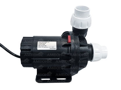 AMBOHR WP-DC80F 12V/24V Water Pump for Pet Water Fountain and Water Cooling  for Cold Plunge 1/2HP 1HP chiller bathtub conversion
