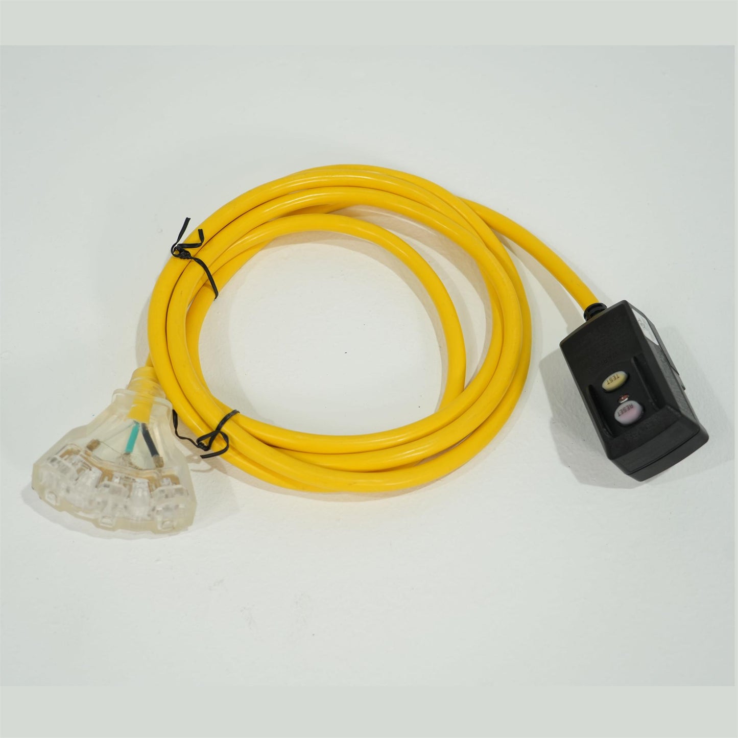 AMBOHR Outdoor Triple Tap Power Cords Extension Cords With Indicator Light Electric Cord