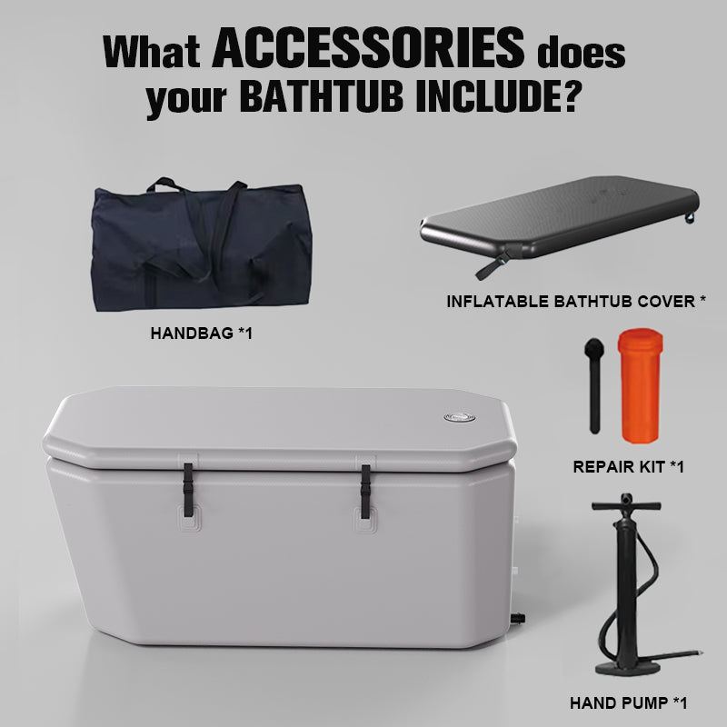 AMBOHR Cold Plunge AirCore Slant Tub with Chiller-AMBOHR