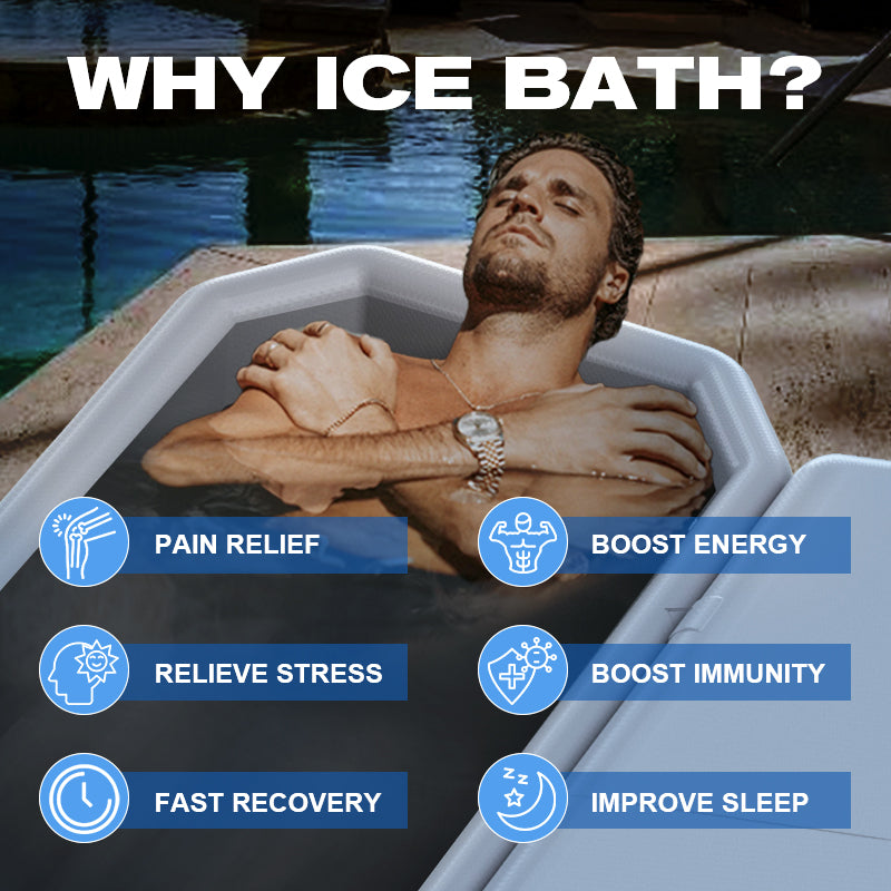 AMBOHR Cold Plunge AirCore Slant Tub with Chiller-AMBOHR