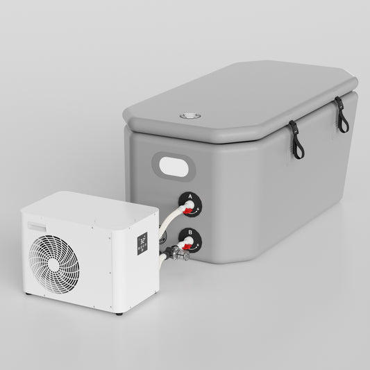 AMBOHR Cold Plunge AirCore Slant Tub with Chiller-AMBOHR