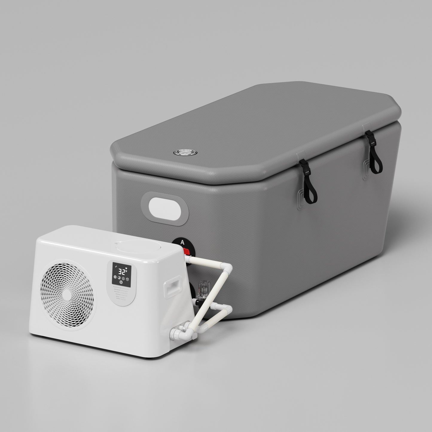 AMBOHR Cold Plunge AirCore Slant Tub with Chiller-AMBOHR