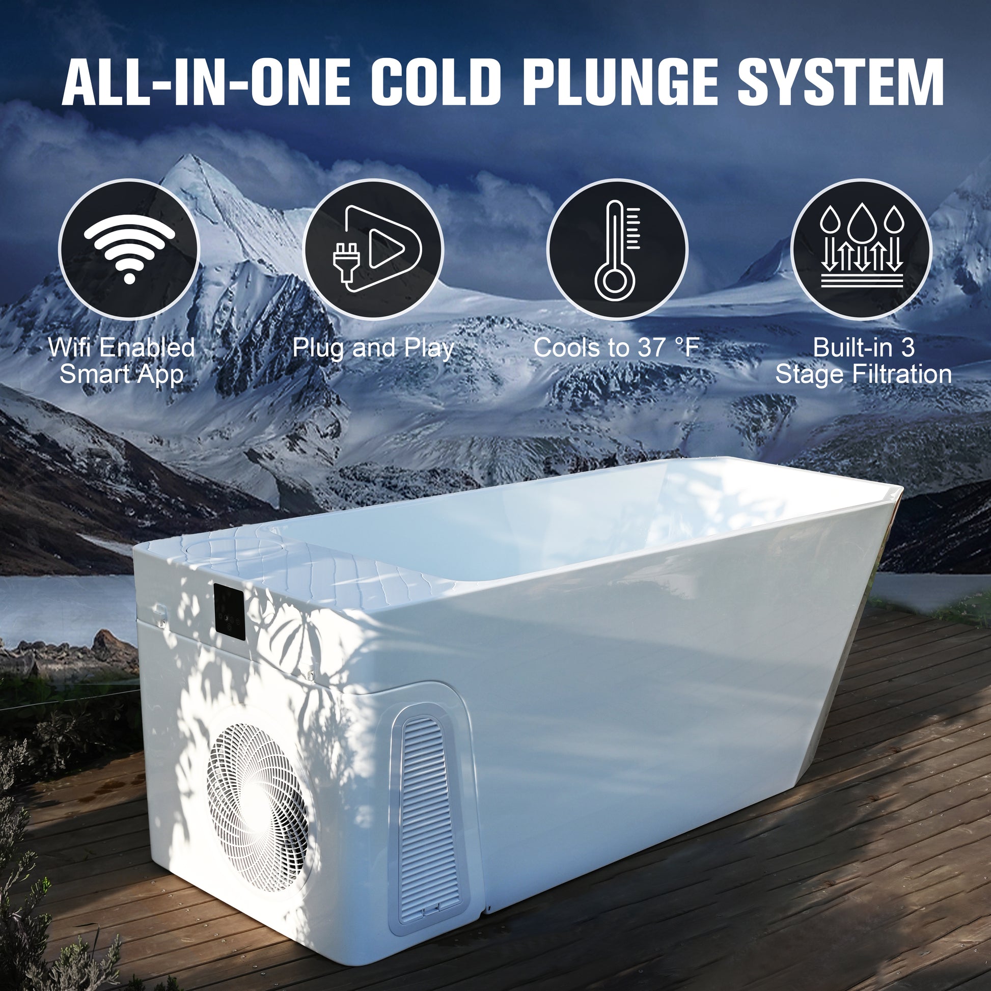 AMBOHR Cold Plunge Fiber Core All-in & All in Power - Ambohr