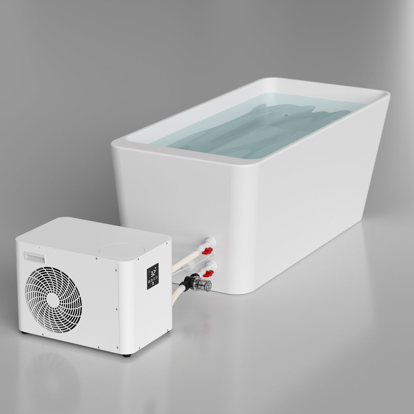 AMBOHR Cold Plunge Fiber Core Flex Tub with Chiller-AMBOHR