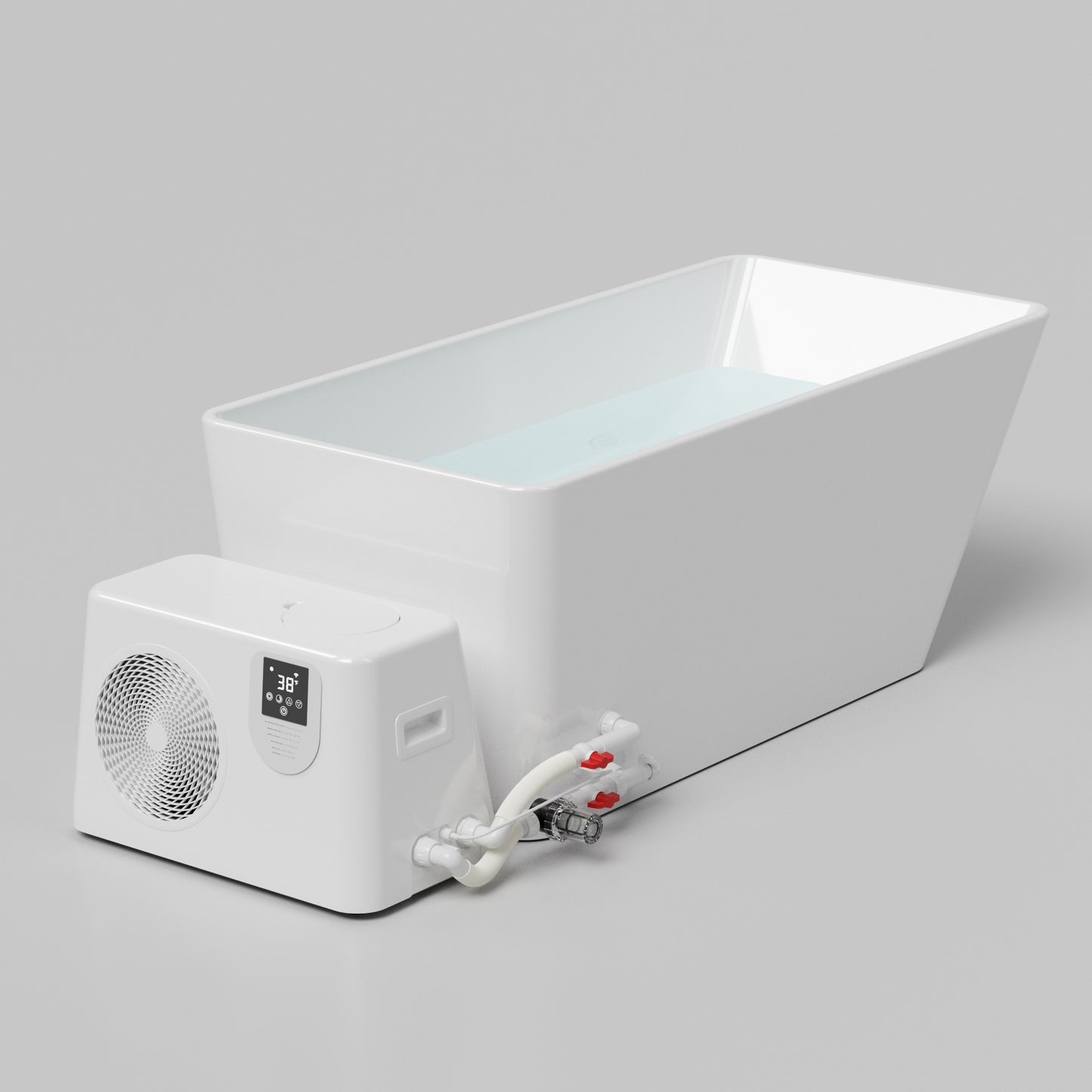 AMBOHR Cold Plunge Fiber Core Flex Tub with Chiller-AMBOHR