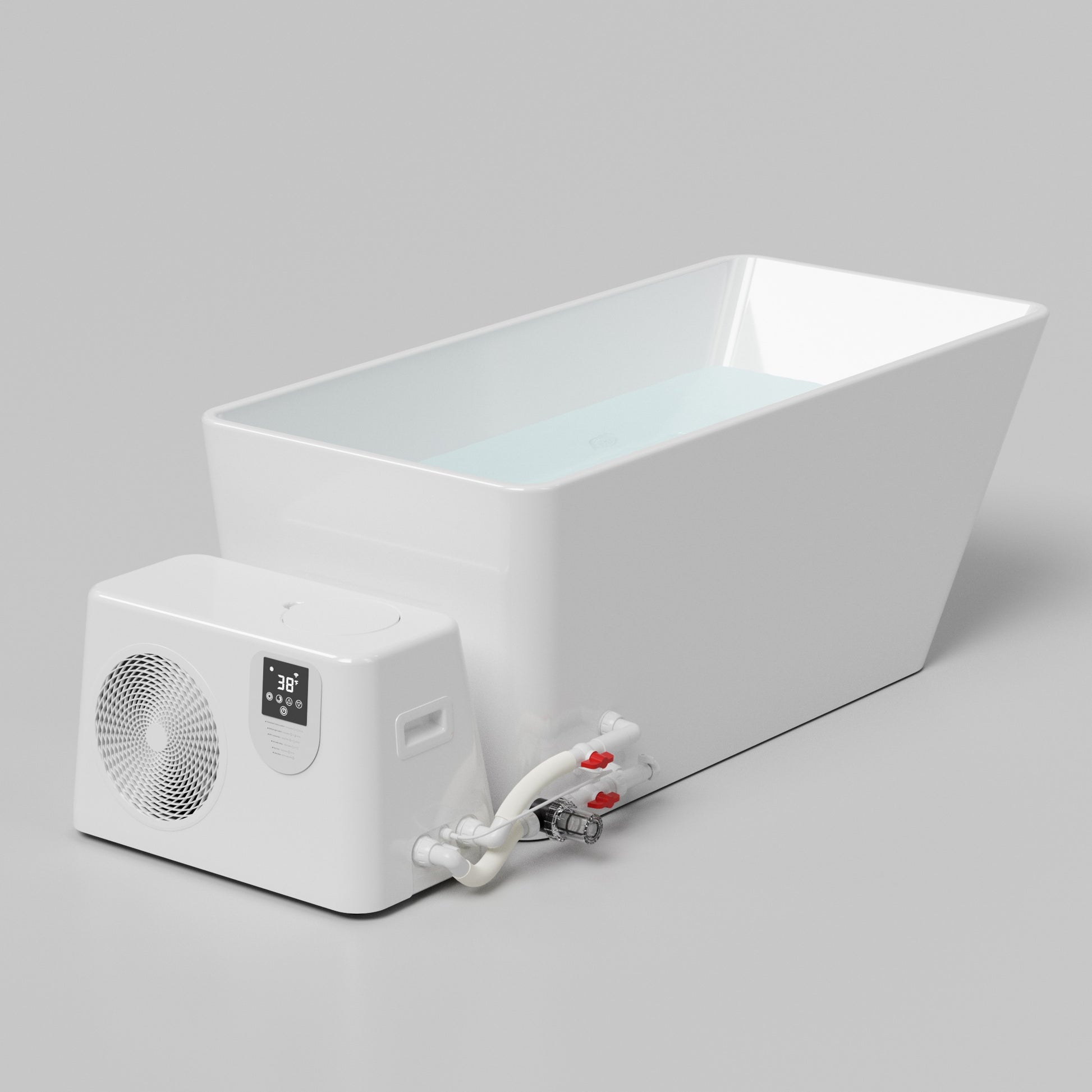 AMBOHR Cold Plunge Fiber Core Flex Tub with Chiller-AMBOHR