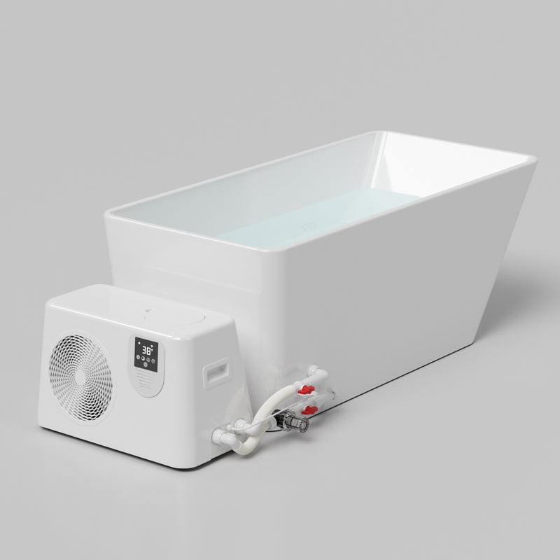 AMBOHR Cold Plunge Fiber Core Flex Tub with Chiller-AMBOHR