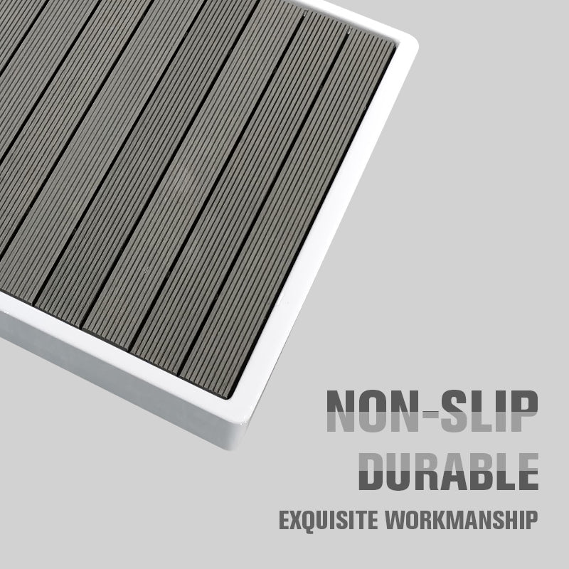 AMBOHR Wooden Anti-slip and Easy-to-clean Cold Water Basin Bathtub Mat