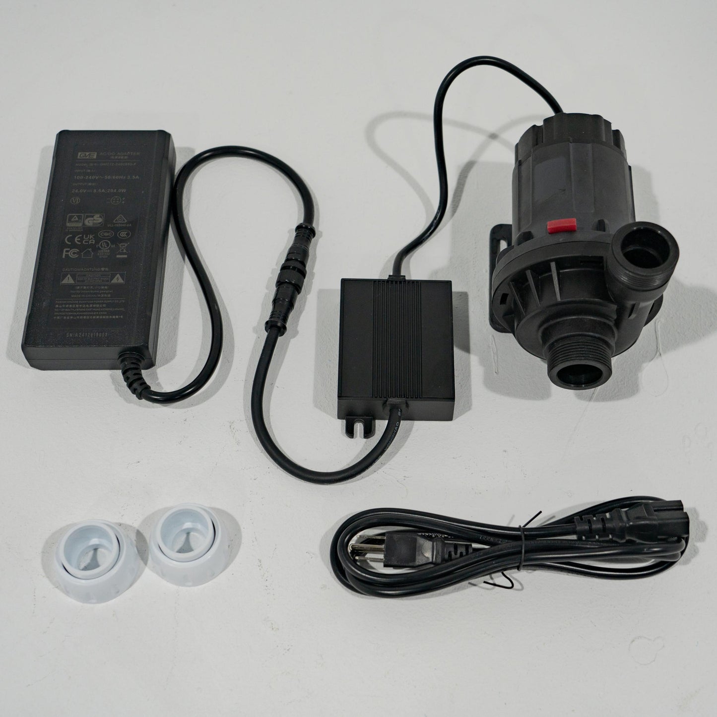 AMBOHR WP-DC80A/G/F DC12V/24V Water Pump for Pet Water Fountain and Water Cooling  for Cold Plunge 1/2HP 1HP chiller bathtub conversion