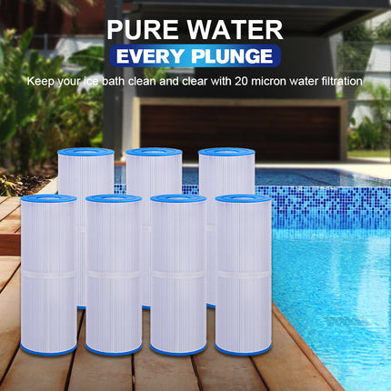 AMBOHR Chiller Filter 10 x 2.5 inches (6 Piece )