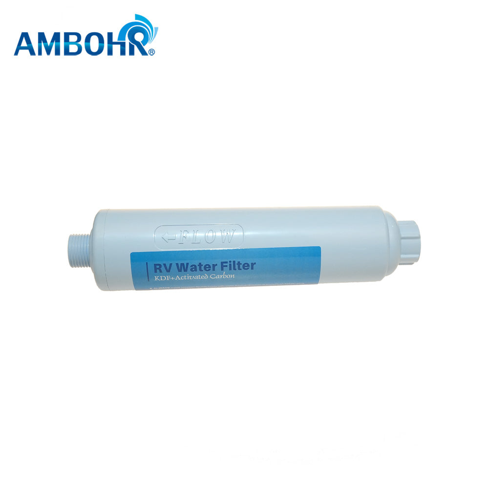 AMBOHR kdf activated carbon filter hose cold plunge water filter
