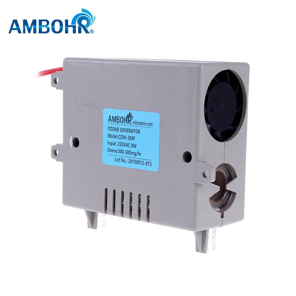 AMBOHR CDM-300F 200mg Ozone Generator Manufacturing Parts for Air and Water Purifying and Washing Machine AC 220V 110V 24V 12V