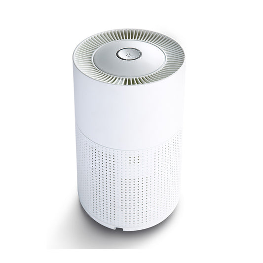 Portable Desktop Air Purifier Whisper Quiet, True HEPA 130+ Carbon Filter for Home, Bedroom, and Office
