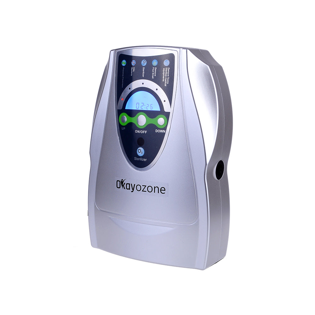 OkayOzone AM-500 Household Water and Air Ozone Generator Purifier for Fruits and Vegetables Decomposition of Pesticides