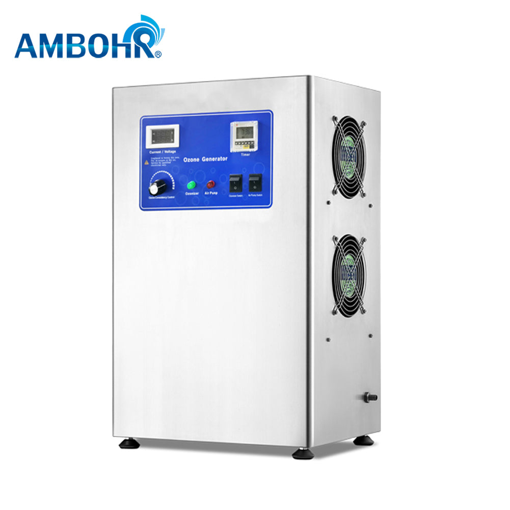 AMBOHR AOG-A30 Commercial Ozone Generator Suitable for Restaurant School Hotel Company Swimming Pool Water Treatment