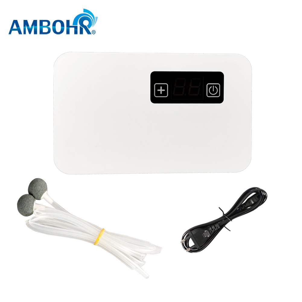 AMBOHR AM-507 Portable Ozone Generator Air Purifier sterilizer, 300mg/h Multifunction Ozone Machine for Water, Food, Home,Office,Hunting