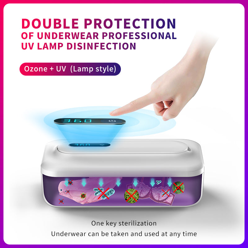 AMBOHR Portable Multifunction UV Light Sterilizer Box Smartphone Disinfection UV Sterilizer Cleaner