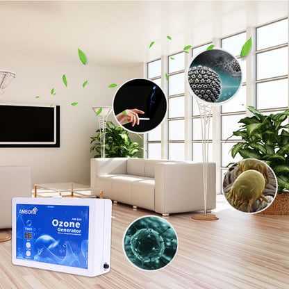 Ambohr AM-300 Water and Air Ozone Generator Purifier Wall Mounted for Home